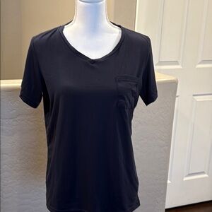 Essentials Black Crew Neck Short Sleeve Tee